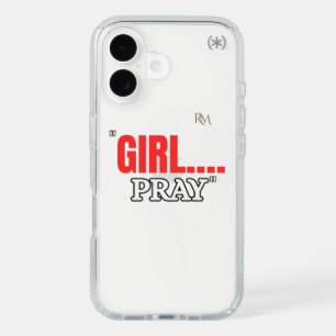 Girl Pray T-Shirt Faith Based Christian Shirt iPhone 16 Case