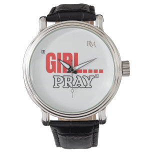 Girl Pray T-Shirt   Faith Based Christian Shirt  Watch