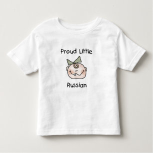 Girl Proud Little Russian Toddler T-shirt