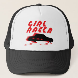 GIRL RACER TRUCKER HAT