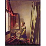 Girl Reading A Letter At An Open Window,  By Verme Statuette<br><div class="desc">Girl Reading A Letter At An Open Window, By Vermeer Van Delft Jan Girl Reading A Letter At An Open Window, is a work Of The Famous Artist, Vermeer Van Delft Jan. Drawn around 1658 Using Oil On Canvas, Technique and is located now at Picture Gallery . Visit Our Store,...</div>