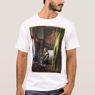 Girl Reading a Letter at an Open Window, Vermeer T-Shirt