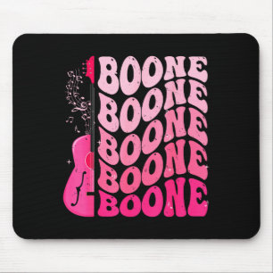 Girl Retro Boone Groovy Flower First Name D 80's Mouse Pad