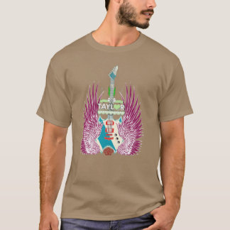 Girl Retroaylor First Name Personalized Groov frie T-Shirt