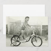 Girl Riding Bicycle (Front/Back)