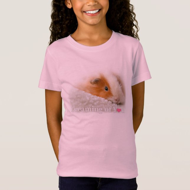 Girl Ringer Shirt "Dreaming of You" (Front)