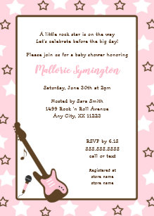 Music Baby Shower Invitations Zazzle Music Baby Shower Invitations Zazzle
