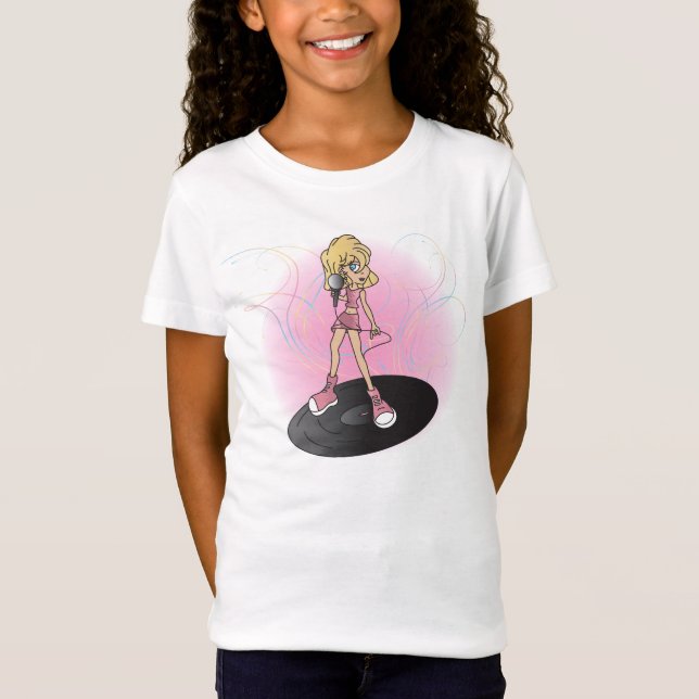 Girl Rock Star T-Shirt (Front)