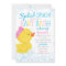 Girl Rubber Duck Splish Splash Baby Shower