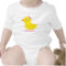 Girl Rubber Ducky Duck Personalized Baby T-Shirt