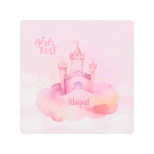 Girl Rule customizable Metal Print