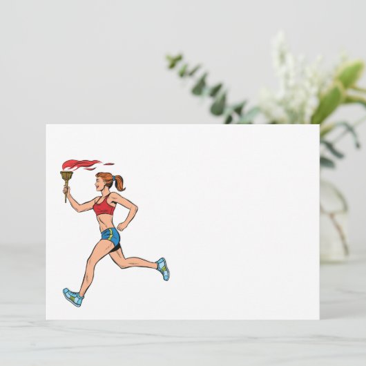 Girl runner (Standing Front)