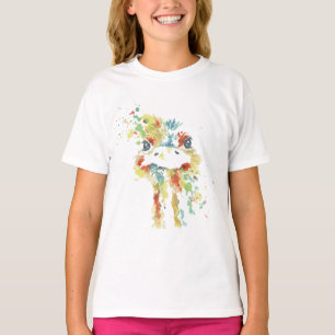 Girl’s Basic T-Shirt - Ostrich