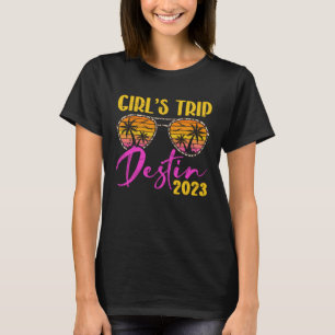 Girl s Trip Destin Florida 2023 Matching Bachelore T-Shirt