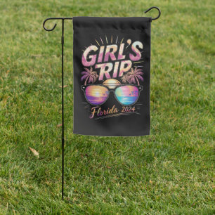Girl’s Trip Florida 2024 Summer Beach Weekend Garden Flag