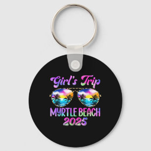 Girl’s Trip Myrtle Beach 2025 Summer Beach Weekend Keychain
