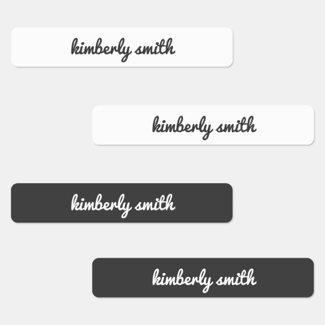 Girl School Name Labels (Group)