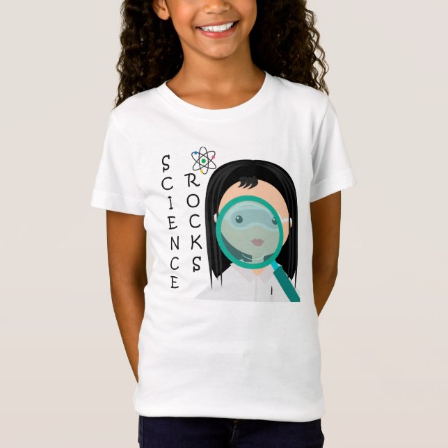 Girl Scientist T-shirt (Front)