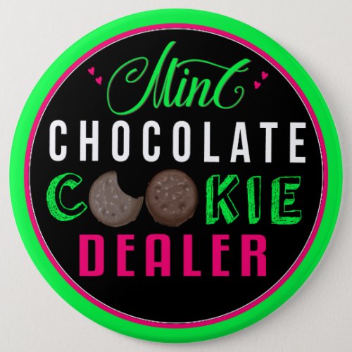 Girl Scout Cookie Dealer Button