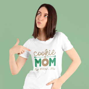 Girl Scout Cookie Mom Appreciation Custom T-Shirt
