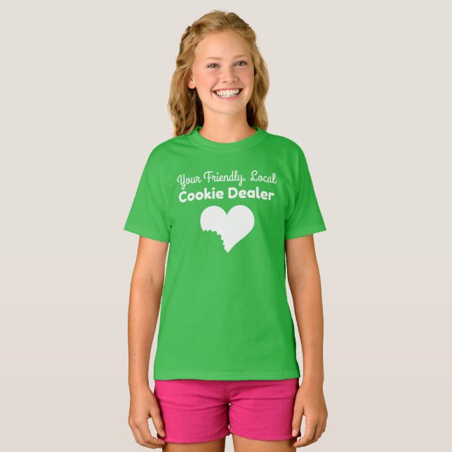 Girl Scout Cookie Seller Shirt (Front Full)
