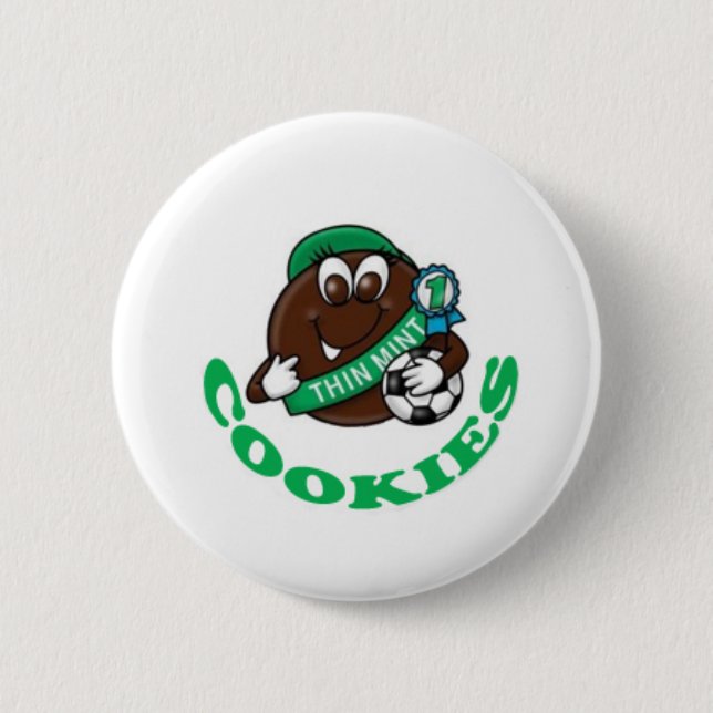 Girl Scout Cookies Button (Front)
