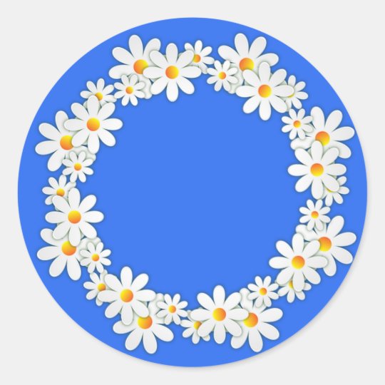 Girl Scout Daisy Classic Round Sticker