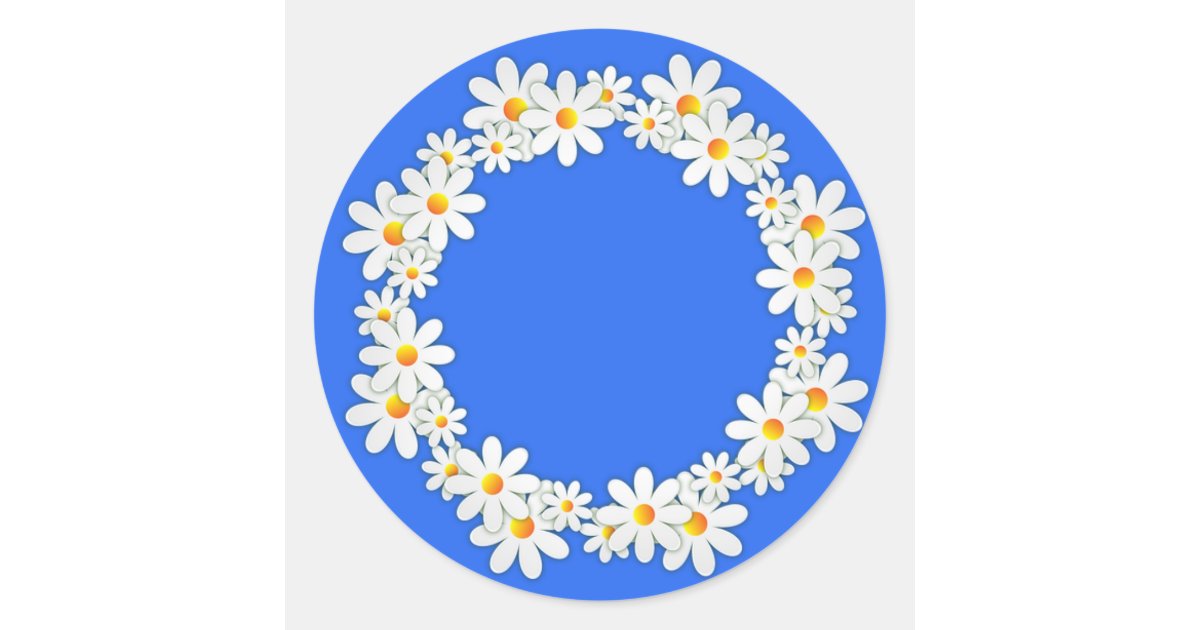 Girl Scout Daisy Classic Round Sticker
