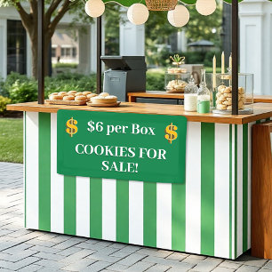 Girl Scout Green Dollar Sign Cookie For Sale