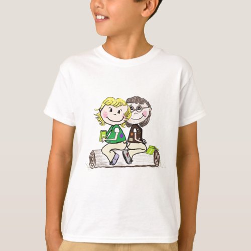 Girl Scout Junior Brownie Outdoors T_Shirt
