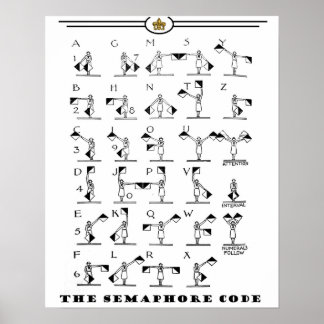 Girl Scouts Semaphore Chart