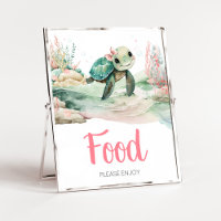 Girl Sea Turtle Baby Shower Food