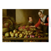 Girl selling grapes (Front Horizontal)