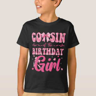 Girl Shirt Cousin Birthday Family Pink Coquette