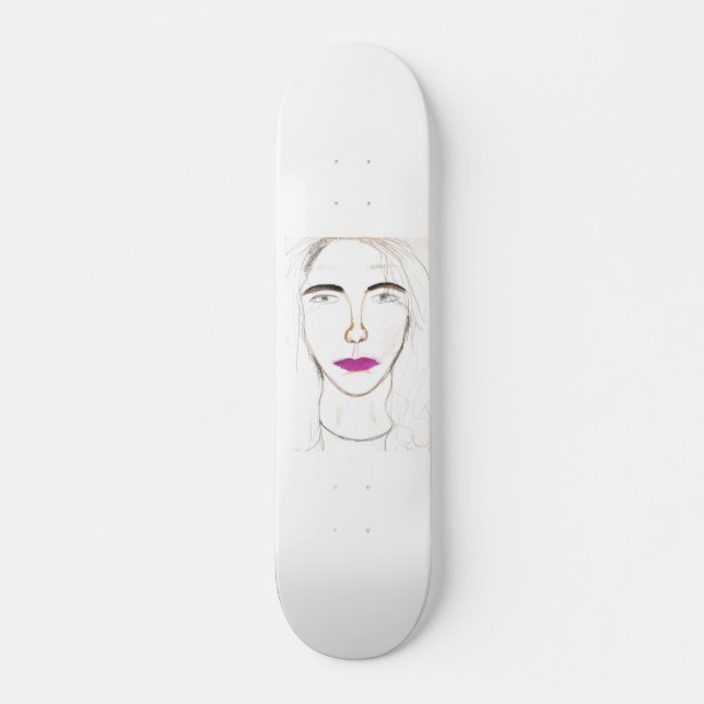 girl skateboard deck (Front)