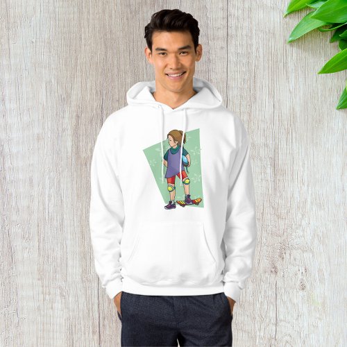 Girl Skateboarder Hoodie