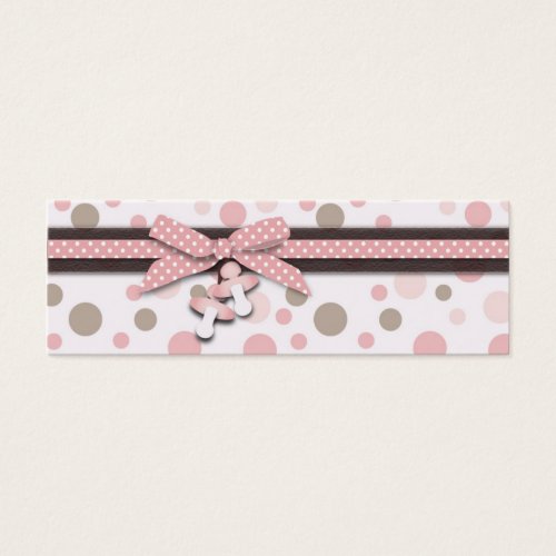 Girl Skinny Gift Tag Business Cards