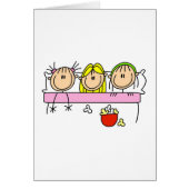 Girl Slumber Party Card (Front)