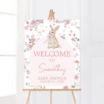 Girl Some Bunny Baby Shower Welcome Poster<br><div class="desc">Make your event special with this Somebunny Baby Shower with our cute and lovely printable Welcome Sign featuring adorable Floral Baby Shower theme. Download, personalize, and create lasting memories with this perfect touch for your joyous celebration!
BS1025</div>