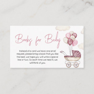 Girl Storck Special Delivery Baby Books for Baby Enclosure Card