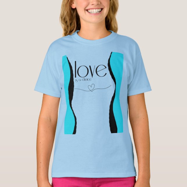 girl style teen T-Shirt (Front)