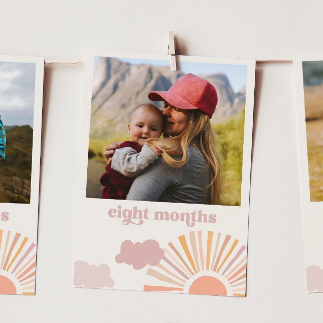 Girl Sun Monthly Banner Card - Eight Months (Creator Uploaded)