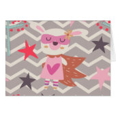 Girl Superhero Bunny (Front Horizontal)