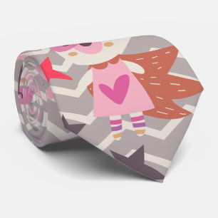 Girl Superhero Bunny Tie