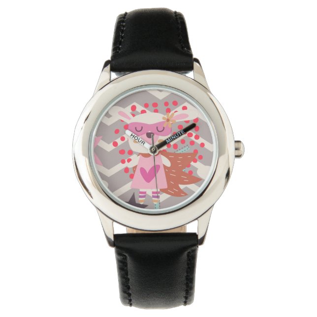 Girl Superhero Bunny Watch (Front)