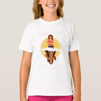 Girl/Superhero "How You See Me" Kids Raglan Tee