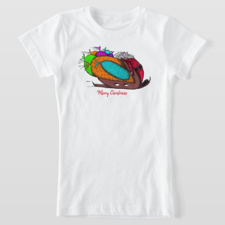 Girl T-Shirt Merry Christmas