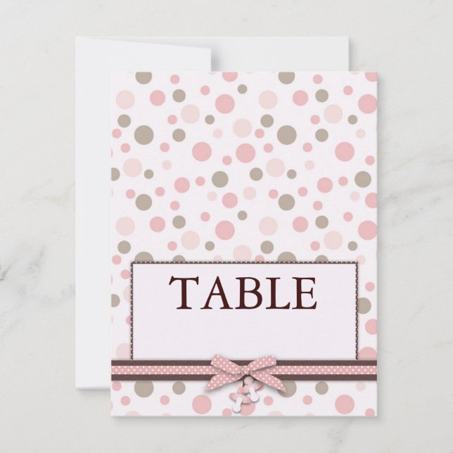 Girl Table Card (Front)