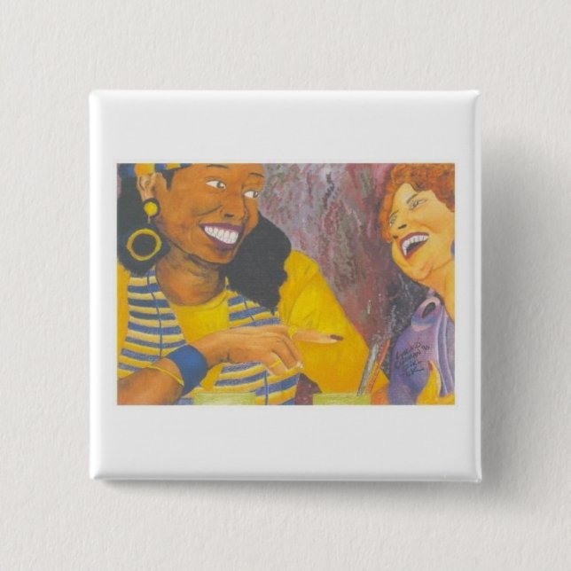 Girl Talk Button (Front)