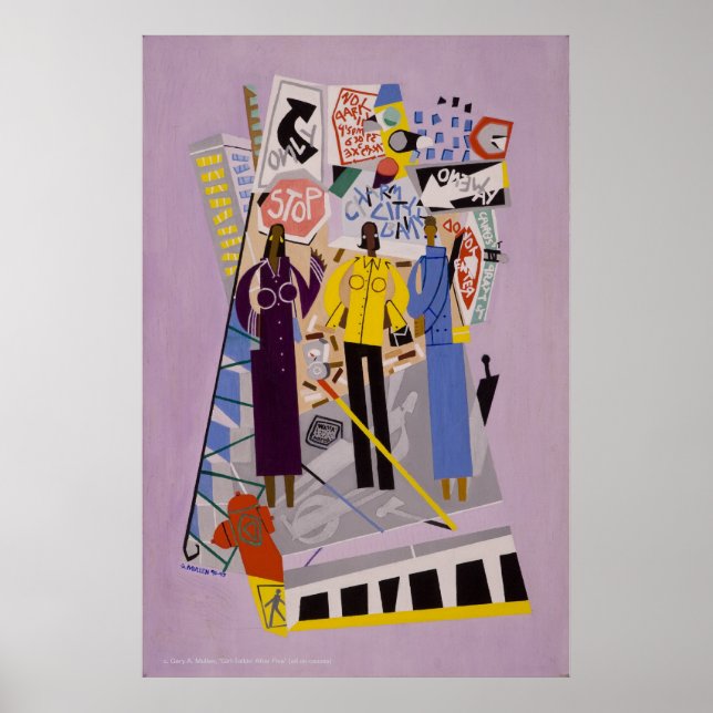 Girl-Talkin' After Five Poster (Front)